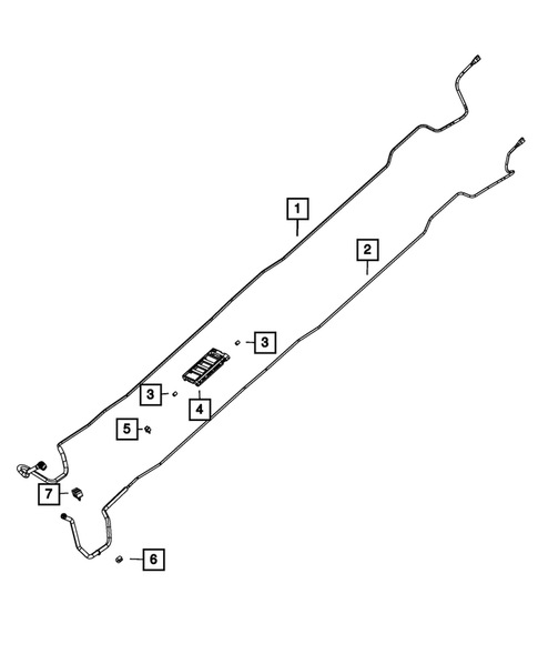Fuel Lines for 2012 Ram 3500 #1