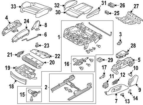 Power Seats for 2023 Audi A8 Quattro #1
