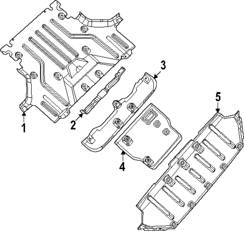Under Cover & Splash Shields for 2024 Dodge Charger Daytona #0