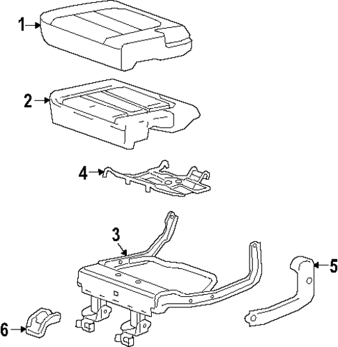Third Row Seats for 2025 GMC Acadia #3