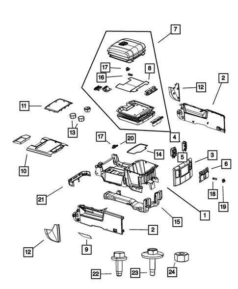 Consoles for 2010 Dodge Ram 3500 #0