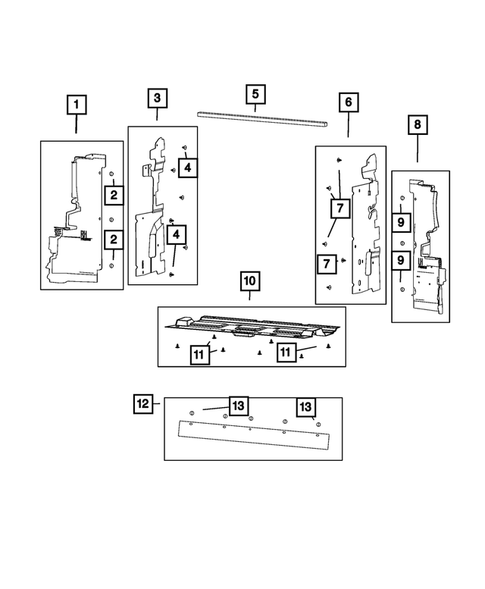 Radiator and Related Parts; Charge Air Cooler for 2023 Jeep Grand Wagoneer #2