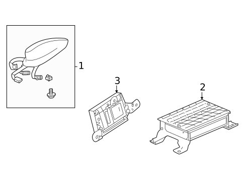 Antenna & Radio for 2023 Acura TLX #0