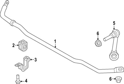 Stabilizer Bar & Components for 2023 Nissan ARIYA #0