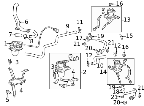Emission Components for 2007 Toyota Tundra #0