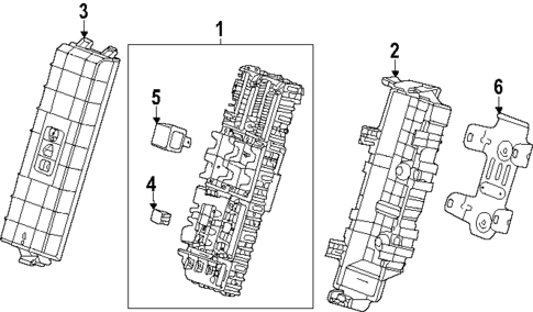 Fuse & Relay for 2024 Chevrolet Corvette #0