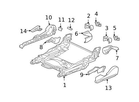 Tracks & Components for 2010 Mitsubishi Eclipse #0