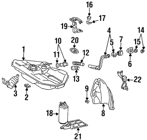 Senders for 1996 Toyota Paseo #0