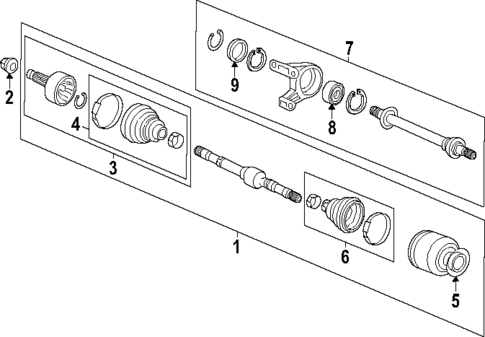 Drive Axles for 2024 Acura Integra #0