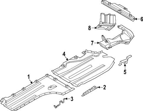 Under Cover & Splash Shields for 2023 BMW XM #0