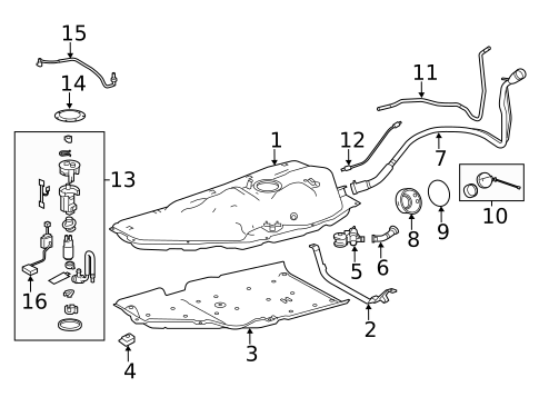 Senders for 2019 Toyota Highlander #0