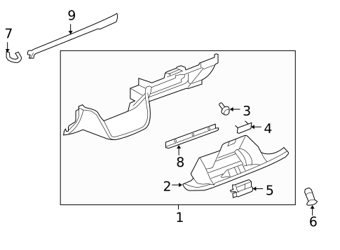 Instrument Panel for 2010 Chevrolet Tahoe #7