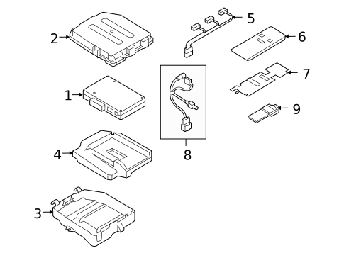 Electrical Components for 2007 Audi A8 Quattro #1