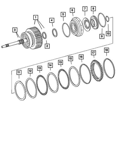 Gear Train for 2004 Dodge Sprinter 2500 #0