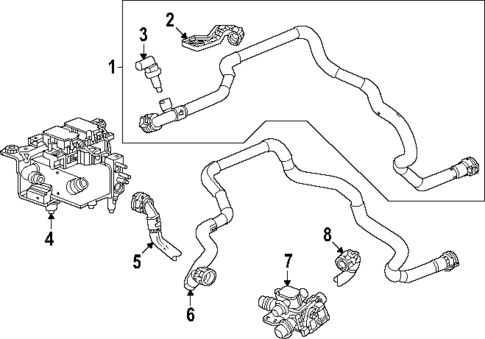 Hoses & Lines for 2024 GMC Sierra EV #1