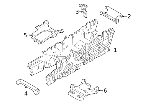 Center Console for 2017 Land Rover Discovery Sport #2