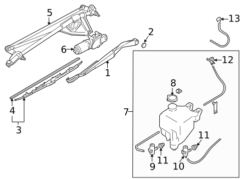 Wipers for 2003 Subaru Impreza #0