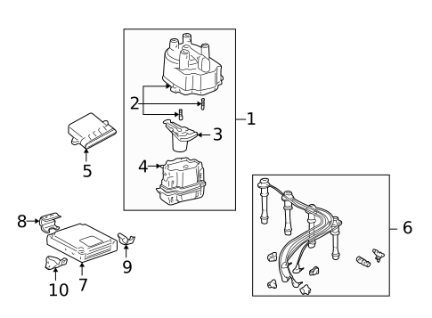 Powertrain Control for 1996 Toyota Tacoma #0