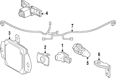 Electrical Components for 2025 Toyota 4Runner #1