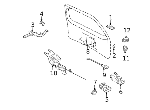 Liftgate for 2004 Lincoln Navigator #0