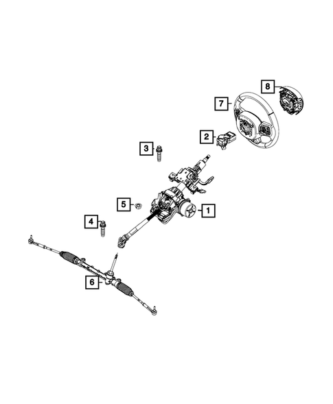 Keys, Modules and Engine Controllers for 2017 Fiat 500X #12