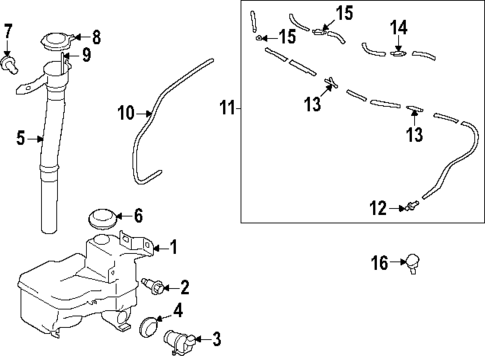 Wiper & Washer Components for 2022 Subaru BRZ #0