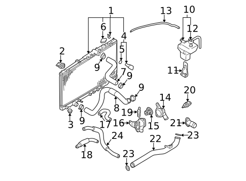 Powertrain Control for 2003 Mitsubishi Eclipse #4