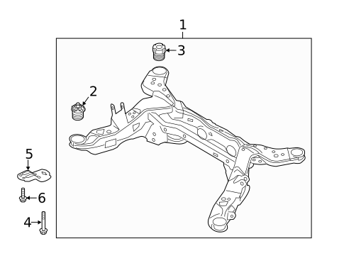 Suspension Mounting for 2019 Ford Flex #1