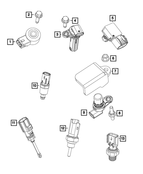Sensors for 2019 Jeep Compass #2