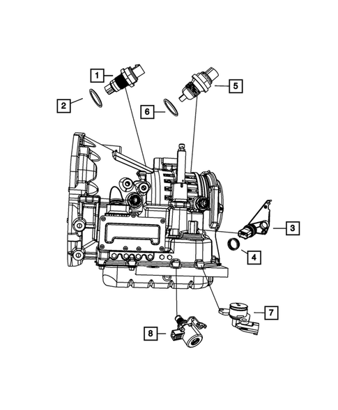 Sensors for 2011 Chrysler 200 #3