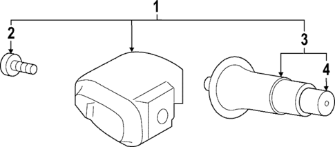 Tire Pressure Monitor Components for 2022 Subaru WRX #0