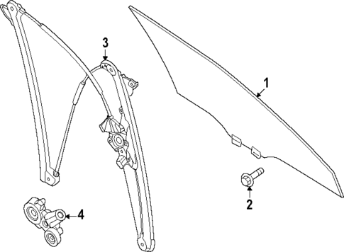 Front Door for 2025 Mazda CX-70 #1