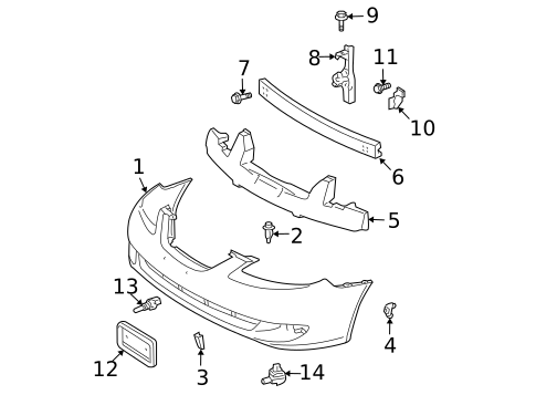 Automatic Temperature Controls for 2005 Toyota Solara #1