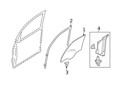 Doors for 2008 Mercury Mariner #2