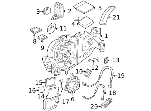 Switches, Solenoids & Actuators for 2006 Ford Expedition #0