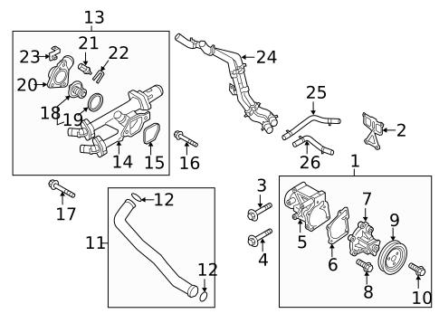 Powertrain Control for 2016 Kia Sorento #2