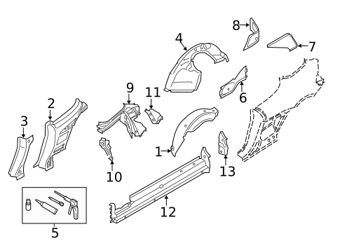Inner Structure for 2023 Porsche 718 Spyder #0