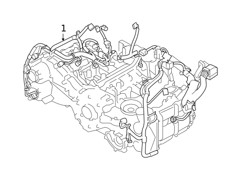 Wiring Harness for 2021 Subaru Forester #0