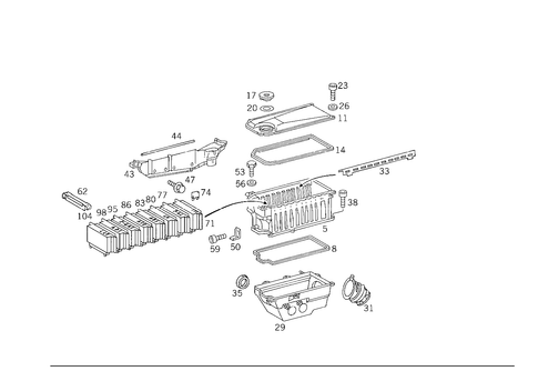 Apparatus Case and Control Units for 1993 Mercedes-Benz 500SEC #0