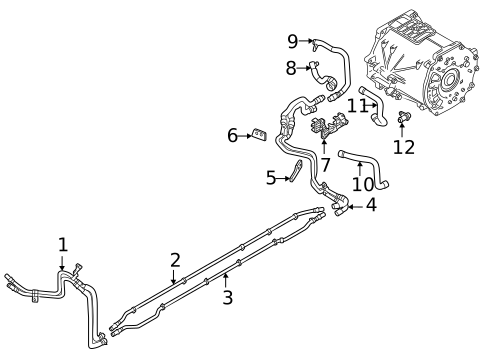 Hoses & Lines for 2024 Audi e-tron GT #2