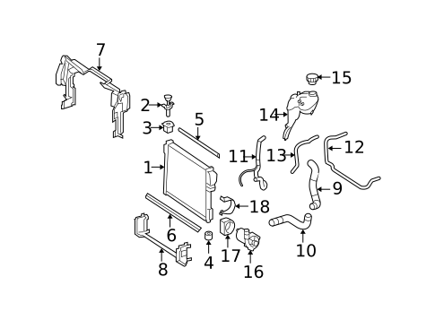 Water Pump for 2007 Mercedes-Benz S600 #1