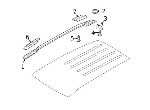 Luggage Carrier for 2015 Kia Sorento #0