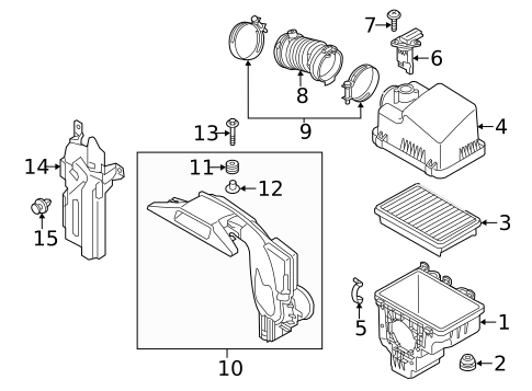 Air Intake for 2021 Mazda CX-3 #0