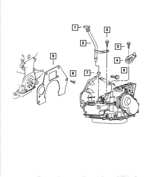 Case and Extension for 2002 Chrysler PT Cruiser #1