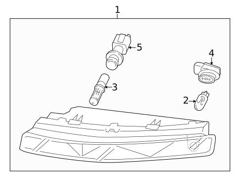 Park & Signal Lamps for 2013 Audi Q7 #0
