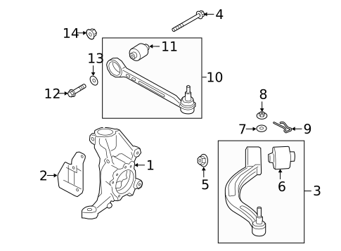 Suspension Components for 2023 Genesis G70 #0