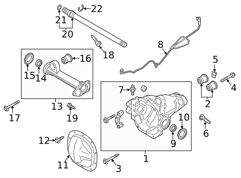 Axle Housing for 2025 Ford F-150 #0