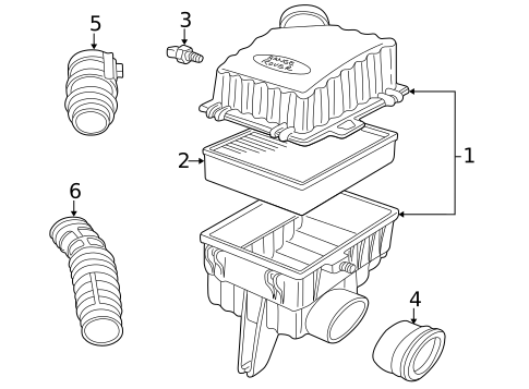 Air Intake for 1996 Land Rover Range Rover #0