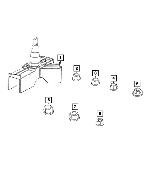 Battery, Battery Tray and Cables for 2022 Chrysler 300 #3