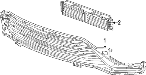 Grille & Components for 2025 Buick Envista #0
